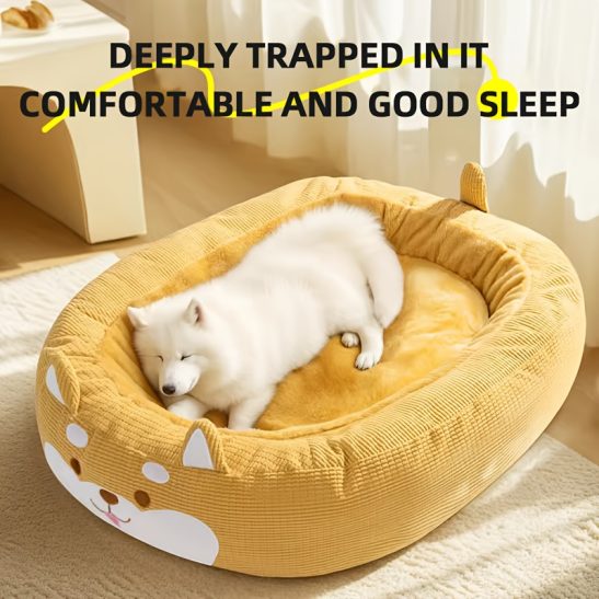 A Universal Dog Bed Suitable for All Seasons, Fully Detachable And Washable, Designed for Large Dogs Such As Golden Retrievers And Labradors, Serving As a Comfortable Sleeping Nest for Dogs