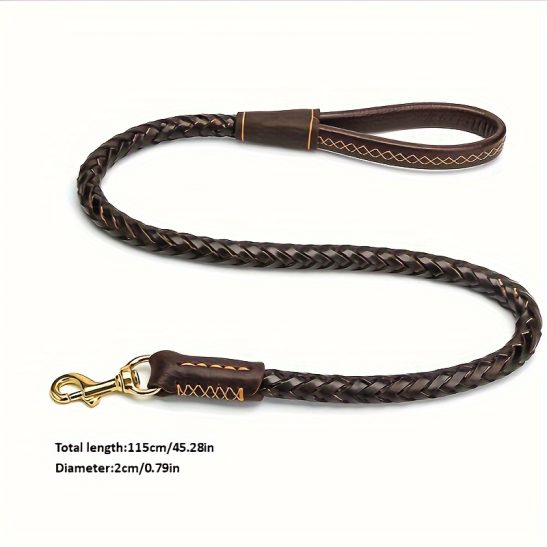 A High-Quality Dog Leash Suitable for Medium-Sized Dogs, Perfect for Outdoor Walks, Without Battery